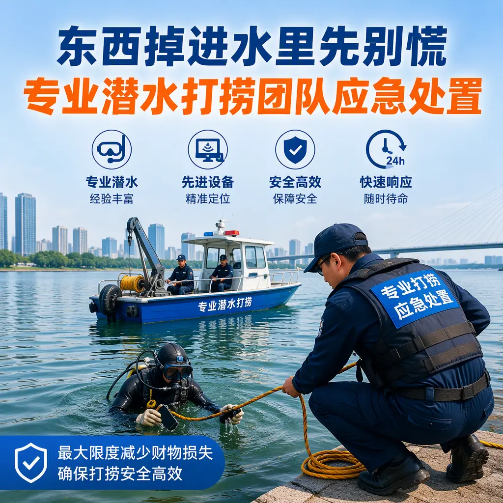 万山东西掉进水里先别慌,专业潜水打捞团队应急处置